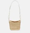 LOEWE HAMMOCK COMPACT RAFFIA SHOULDER BAG