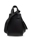 Loewe Womens Black Hammock Small Leather Shoulder Bag In Black