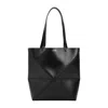 Loewe Puzzle Fold Medium Tote Women In Black