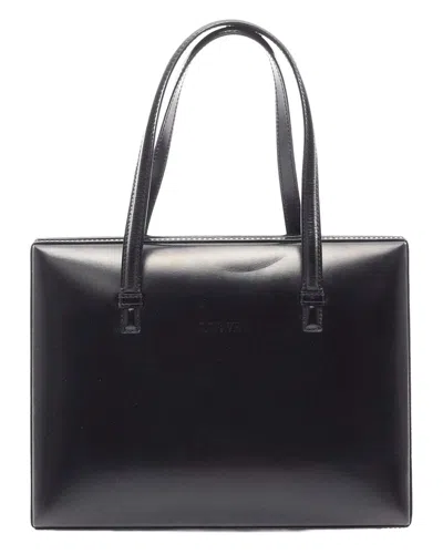 Pre-owned Loewe Handbag Black (authentic Pre-loved)