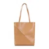 Loewe Puzzle Fold Medium Tote Women In Brown