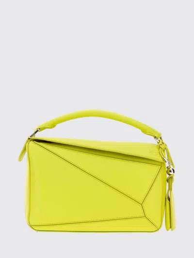 Loewe Handbag Woman Color Lemon In Green