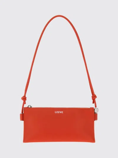 Loewe Handbag Woman Color Orange In Brown