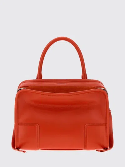 Loewe Handbag Woman Color Orange In White
