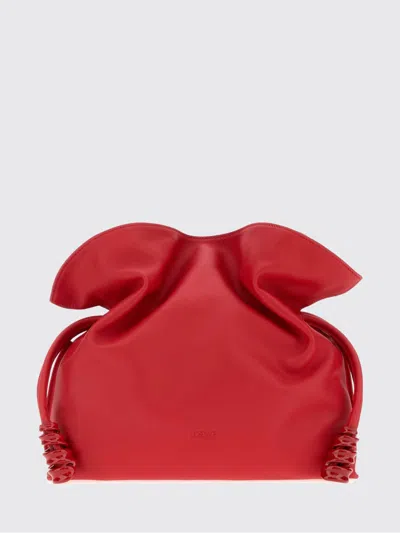 Loewe Flamenco Clutch Coil M In Red
