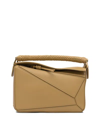 Loewe Handbags In Gold