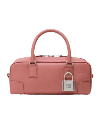 Loewe Handle Shoulder Bag In Pink