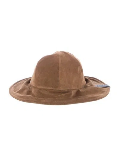 Pre-owned Loewe Hat In Brown