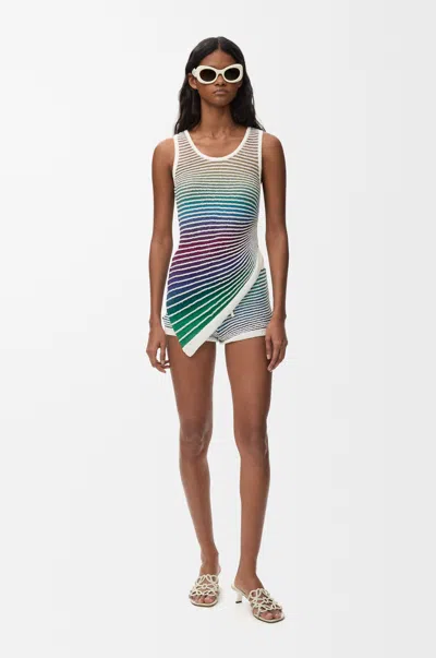 Loewe Top In Cotton Blend Size:l For Woman In Multi