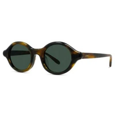 Loewe Havana Brown Epsilon Slim Acetate Sunglasses In Neutral