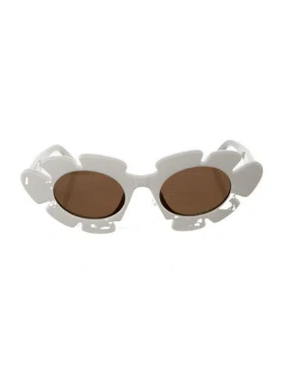 Pre-owned Loewe Heart Tinted Sunglasses W/ Tags In Brown