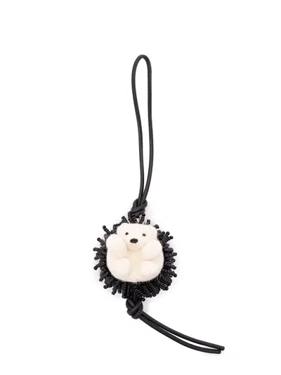 Loewe `hedgehog` Charm In Black