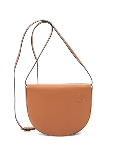 Loewe Heel Pouch Cross Body Bag In Purple