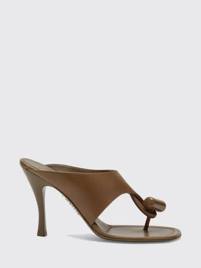 Loewe Heeled Sandal Woman Color Brown