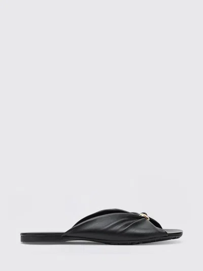 Loewe Heeled Sandal Woman In Black