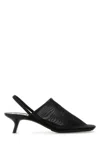 Loewe Petal Mesh Slingback Heel Sandals