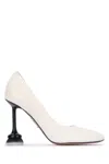 Loewe Woman Scarpe Con Tacco In White