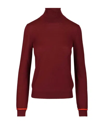 LOEWE LOEWE HIGH NECK KNITTED JUMPER