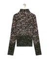 Loewe Cotton Long Sleeves T-shirt In Black