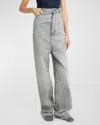 LOEWE HIGH-RISE DROP-CROTCH RELAXED STRAIGHT-LEG JEANS