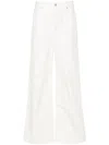 Loewe High-rise Straight-leg Jeans In 白色