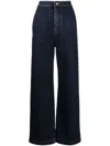 Loewe Jeans Mit Weitem Bein In Blau