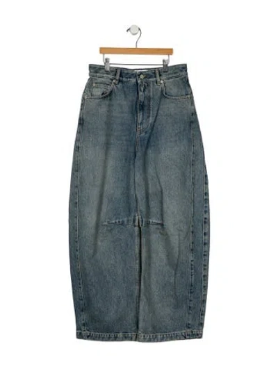 Pre-owned Loewe High-rise Wide Leg Jeans W/ Tags In Blue