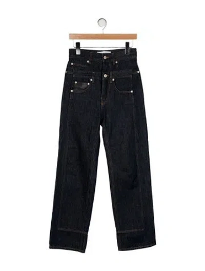 Pre-owned Loewe High-rise Wide Leg Jeans W/ Tags In Blue