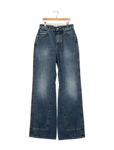 Pre-owned Loewe High-rise Wide Leg Jeans W/ Tags In Blue