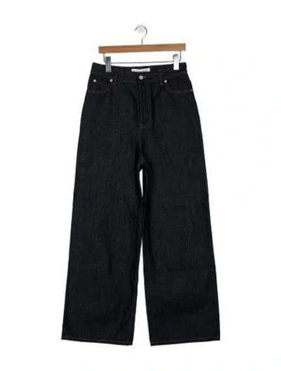 Pre-owned Loewe High-rise Wide Leg Jeans W/ Tags In Blue