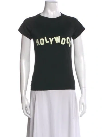 Pre-owned Loewe 'hollywood' Graphic Print T-shirt In Green