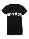 Loewe Hollywood-print Short-sleeves T-shirt In Black