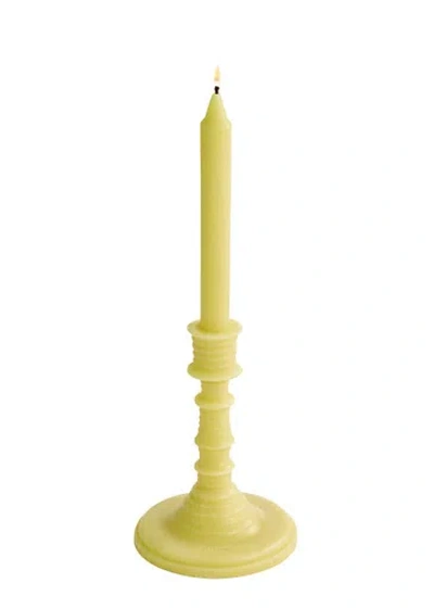 Loewe Honeysuckle Wax Candleholder 330g, Candlestick-shaped Candle, Honeysuckle Essence, Sweet Aroma
