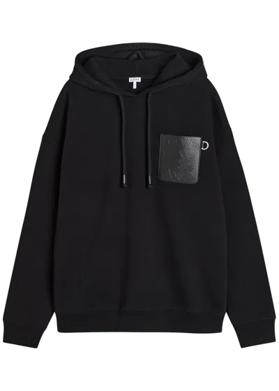 LOEWE LOEWE HOODED COTTON SWEATSHIRT