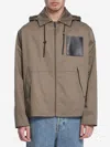 Loewe Hooded Jacket In Green