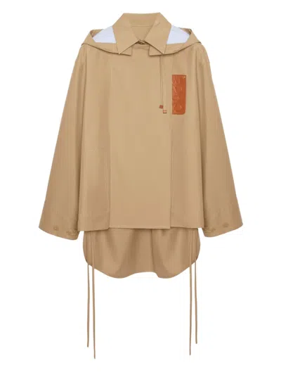 LOEWE HOODED PARKA COAT