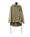 Loewe Hooded Parka In Gray