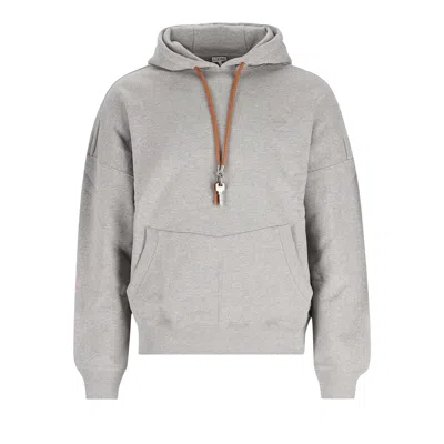 Pre-owned Loewe Hoodie 'grey Melange' | Men's Size M