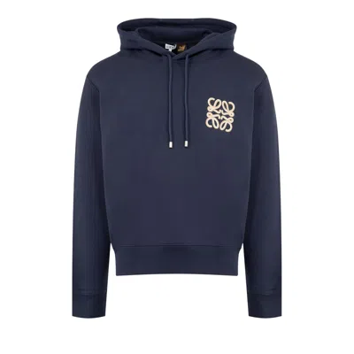 Pre-owned Loewe Hoodie 'navy Blue' | Men's Size Xxl