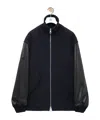 Loewe Hybrid Jacket In Wool In Black