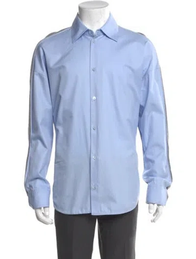 Pre-owned Loewe Hybrid Long Sleeve Shirt In Blue