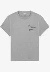 Loewe I  You T-shirt In Gray