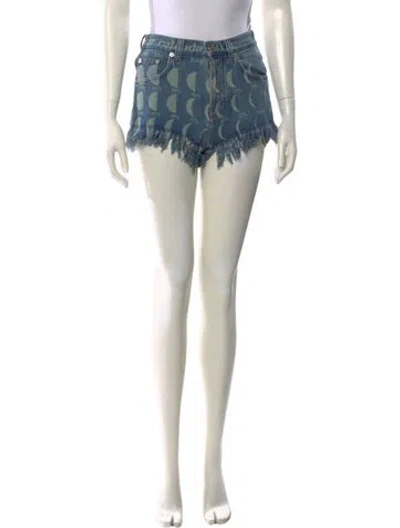 Pre-owned Loewe Ibiza Moon Mini Shorts In Blue