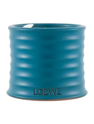 Pre-owned Loewe Incense Scented Candle In Blue