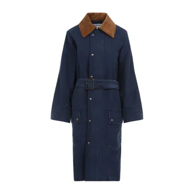 Loewe Coat In Blue