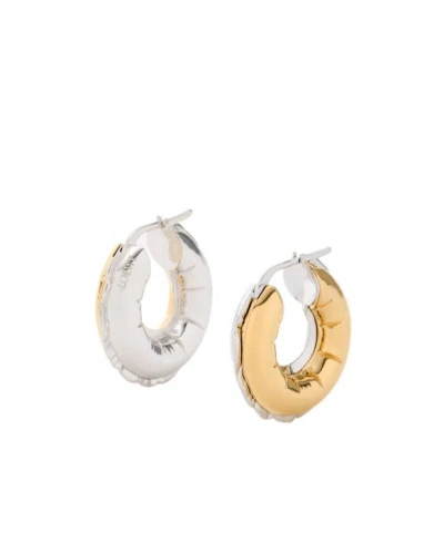 Loewe Inflatable Earrings In Metallic