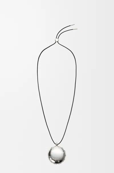Loewe Inflatable Pendant Necklace In Metallic