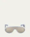 Loewe Injected Sunglasses W/ Anagram In Spall/smkmr