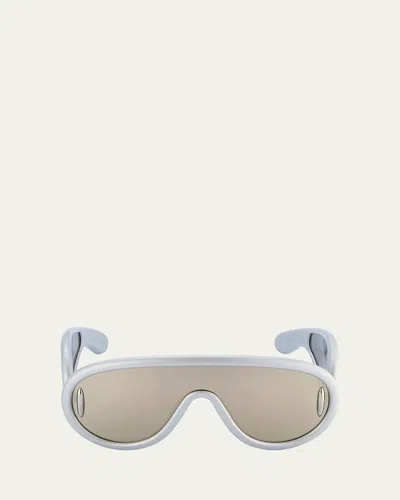 Loewe Injected Sunglasses W/ Anagram In Spall/smkmr