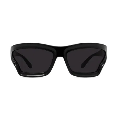 Loewe Irregular Frame Sunglasses In Black